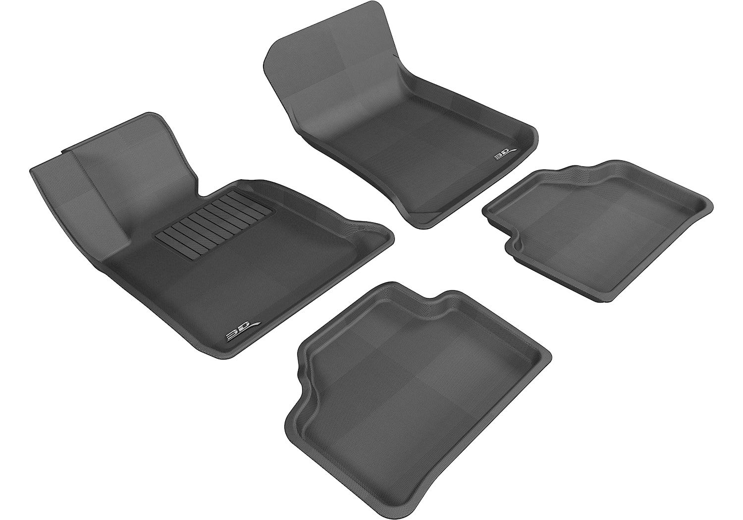 3D MAXpider Floor Mats BMW X1 xDrive AWD / sDrive RWD E84 (13-15) All-Weather Kagu Series - Front or Second Row