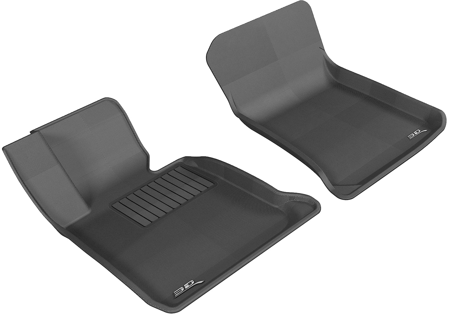 3D MAXpider Floor Mats BMW X1 xDrive AWD / sDrive RWD E84 (13-15) All-Weather Kagu Series - Front or Second Row - Image 2