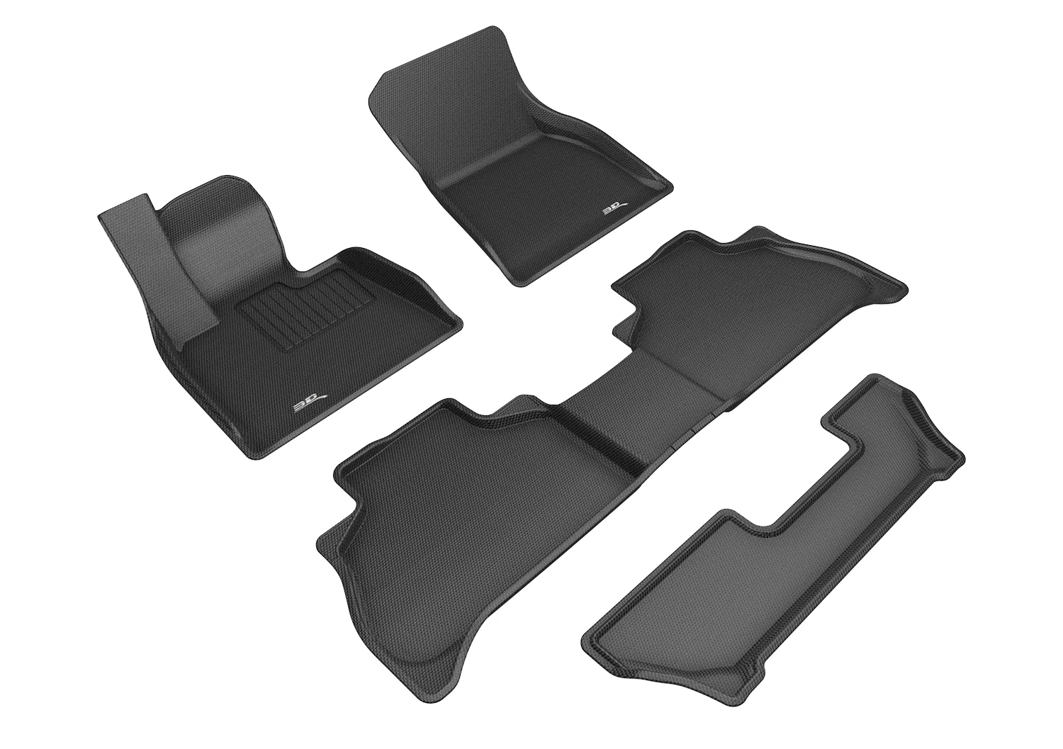 3D MAXpider Floor Mats BMW X5 G05 (19-24) All-Weather Kagu Series - Front or Second Row - Image 4