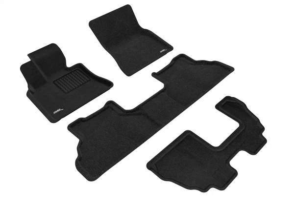3D MAXpider Floor Mats BMW X6 F16 (2015-2019) All-Weather Elegant Series - Complete Set - Image 8