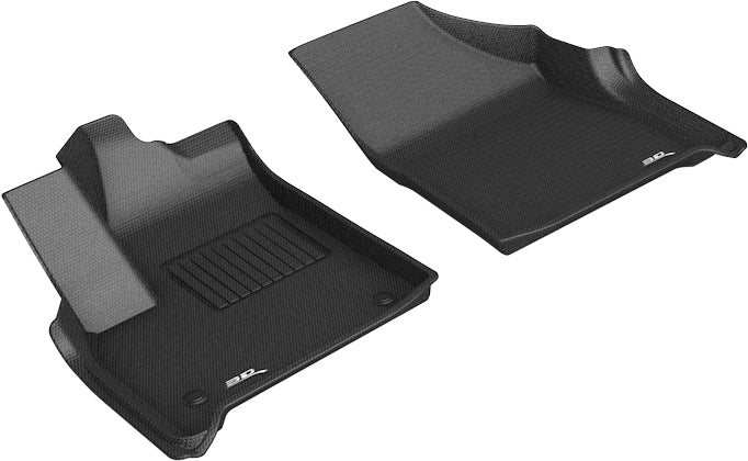 3D MAXpider Floor Mats Buick Enclave 7 Seater (18-24) All-Weather Kagu Series - Front /  Second / Third Row - Image 2