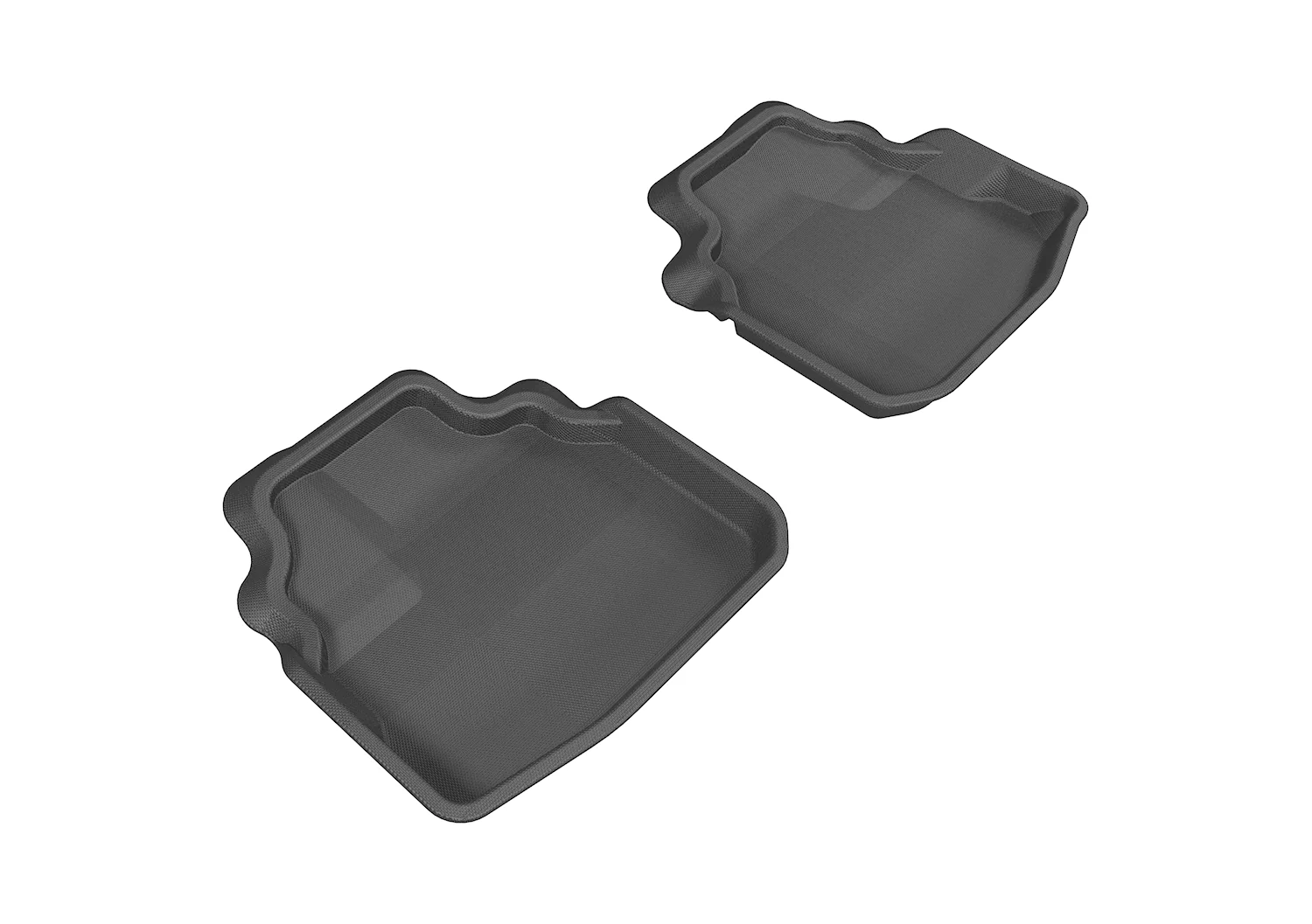 3D MAXpider Floor Mats Buick Lucerne (2006-2011) All-Weather Kagu Series - 2nd Row Only