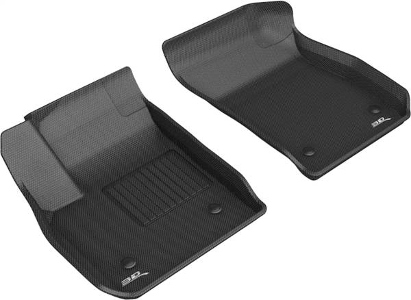 3D MAXpider Floor Mats Cadillac XT4 (23-24) All-Weather Kagu Series - Front or  Second Row - Image 2