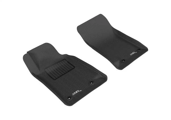 3D MAXpider Floor Mats Chevy Camaro (2010-2015) All-Weather Kagu Series - Front or Second Row - Image 2