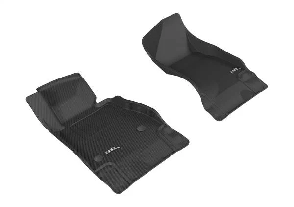 3D MAXpider Floor Mats Chevy Camaro (2016-2024) All-Weather Kagu Series - Front or Second Row - Image 2