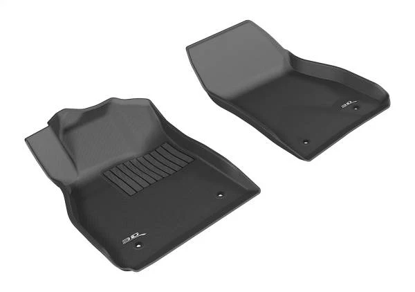 3D MAXpider Floor Mats Chevy Malibu (2013-2015) All-Weather Kagu Series - Front or Second Row - Image 2