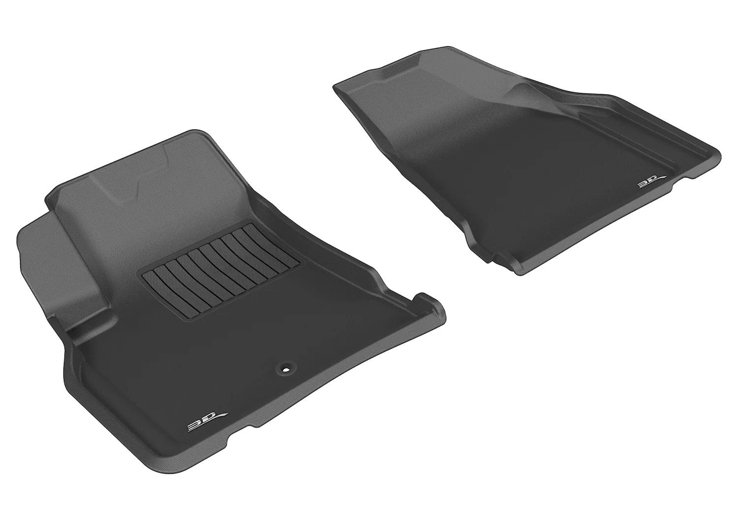 3D MAXpider Floor Mats Chevy Traverse (08-17) All-Weather Kagu Series - Front / Second / Third Row - Image 2