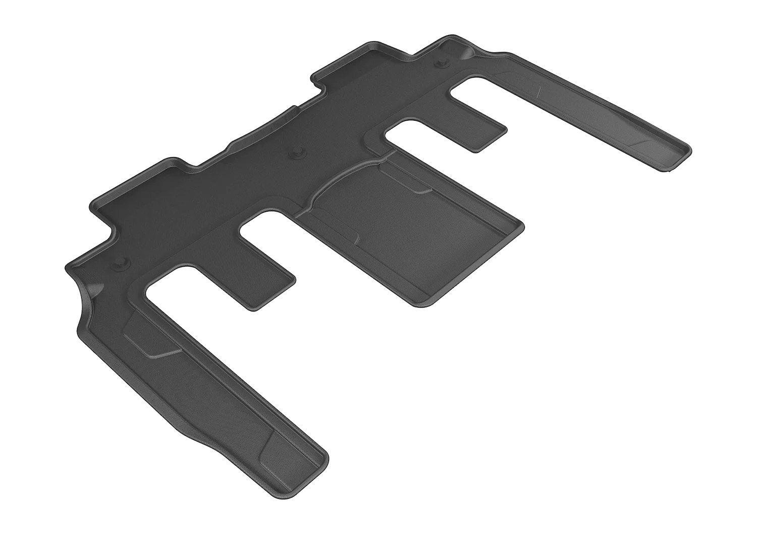 3D MAXpider Floor Mats Chevy Traverse (08-17) All-Weather Kagu Series - Front / Second / Third Row - Image 7