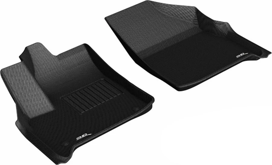 3D MAXpider Floor Mats Chevy Traverse 7 Seater (18-24) All-Weather Kagu Series - Front / Second / Third Row - Image 2