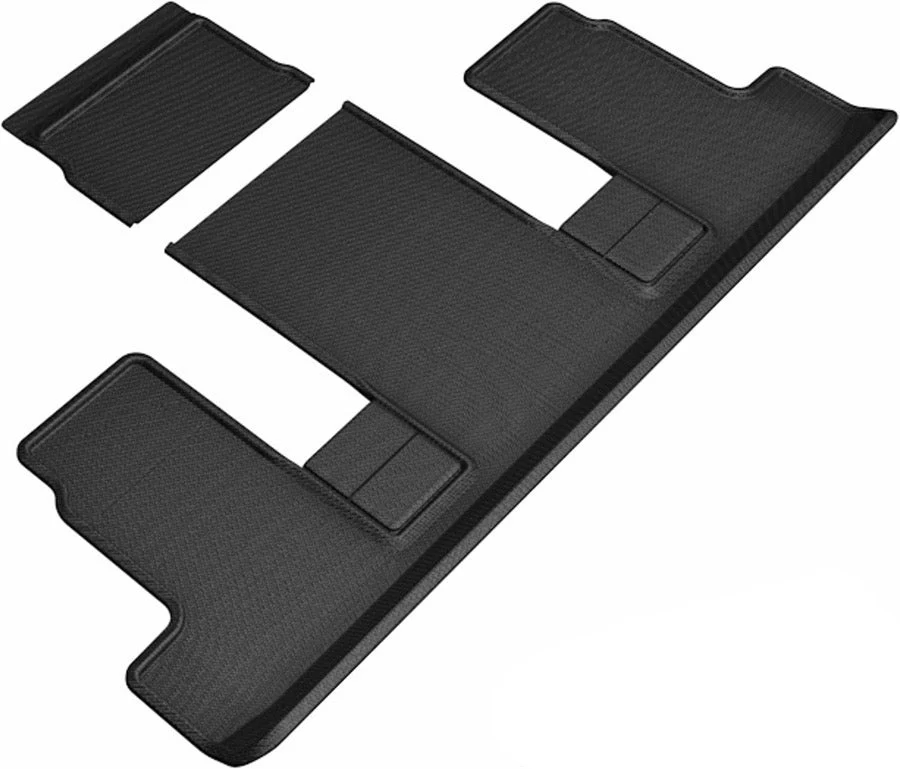 3D MAXpider Floor Mats Chevy Traverse 7 Seater (18-24) All-Weather Kagu Series - Front / Second / Third Row - Image 4