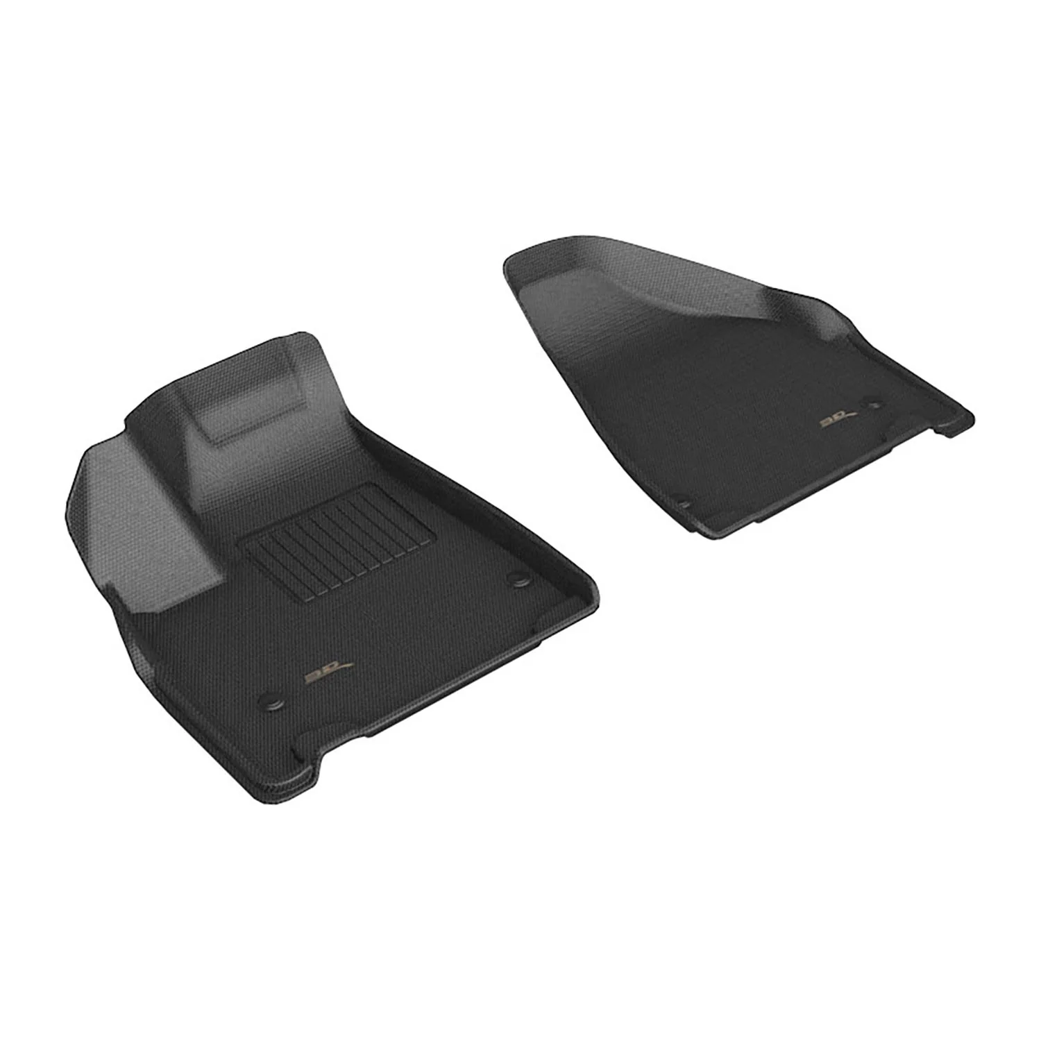 3D MAXpider Floor Mats Chrysler Pacifica Hybrid Limited / Pacifica (21-24) All-Weather Kagu Series - Front / Second / Third Row - Image 2