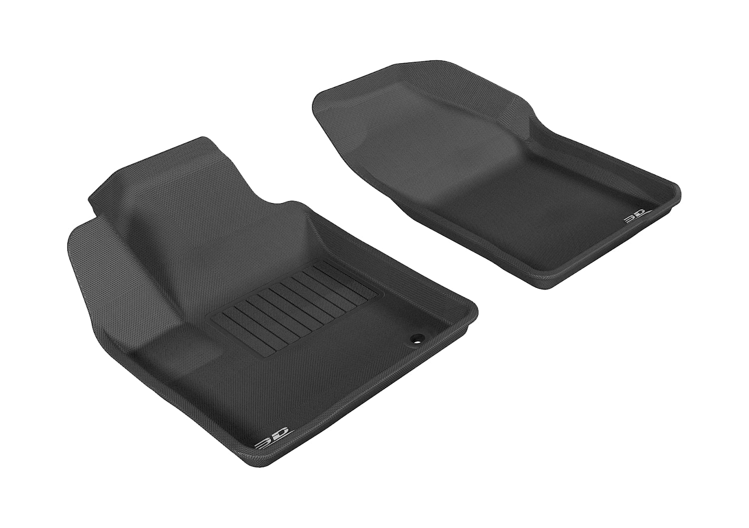 3D MAXpider Floor Mats Chrysler Sebring Sedan (07-10) All-Weather Kagu Series - Front or Second Row - Image 2