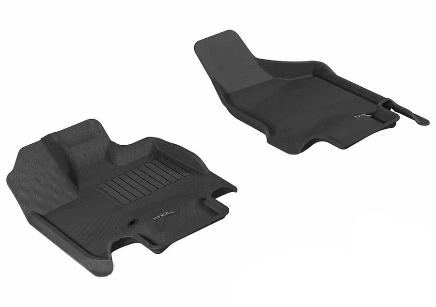 3D MAXpider Floor Mats Dodge Grand Caravan (08-20) All-Weather Kagu Series - Front / Second / Third Row - Image 2