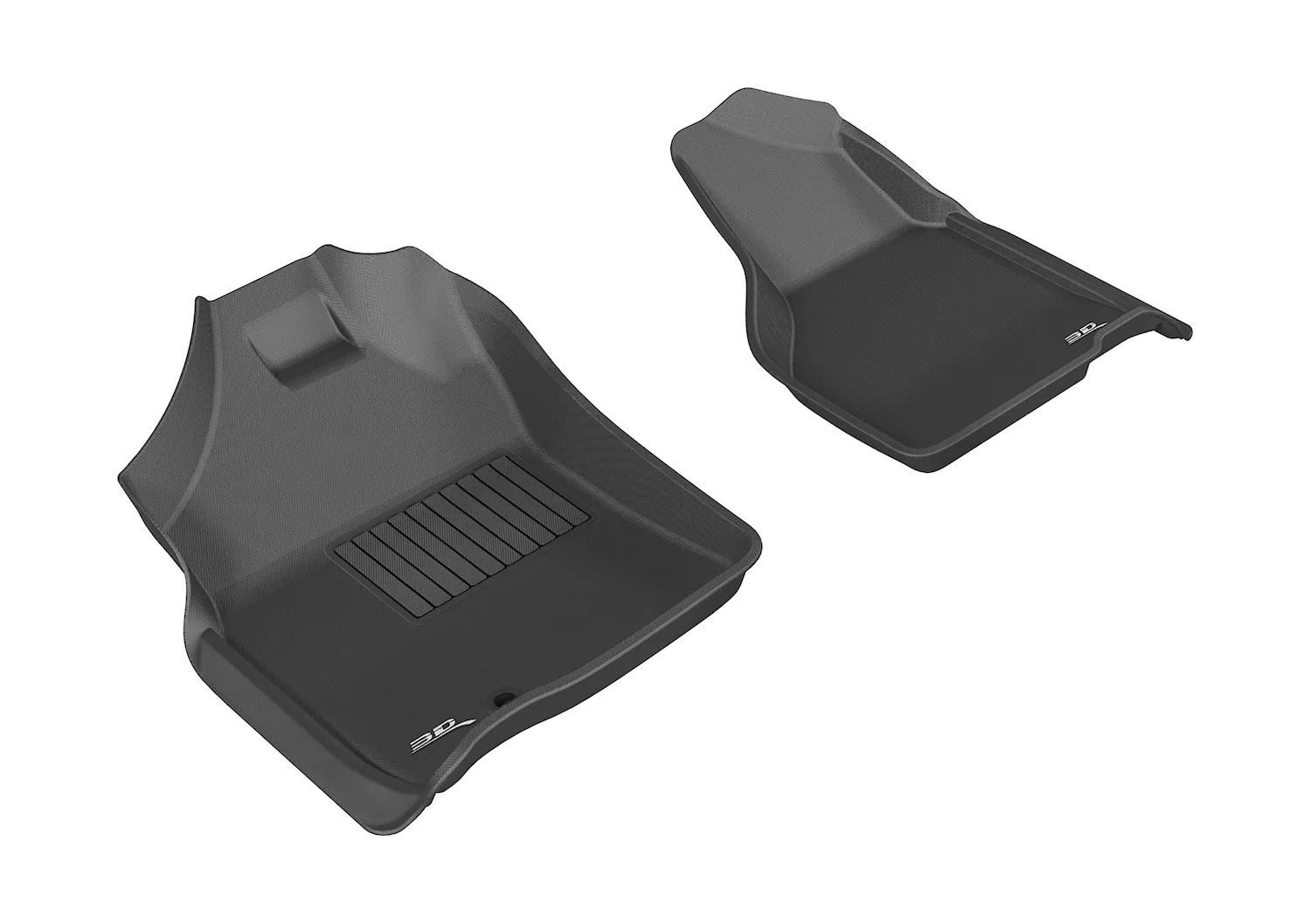 3D MAXpider Floor Mats Dodge Ram 1500 (09-12) All-Weather Kagu Series - Front or Second Row - Image 2