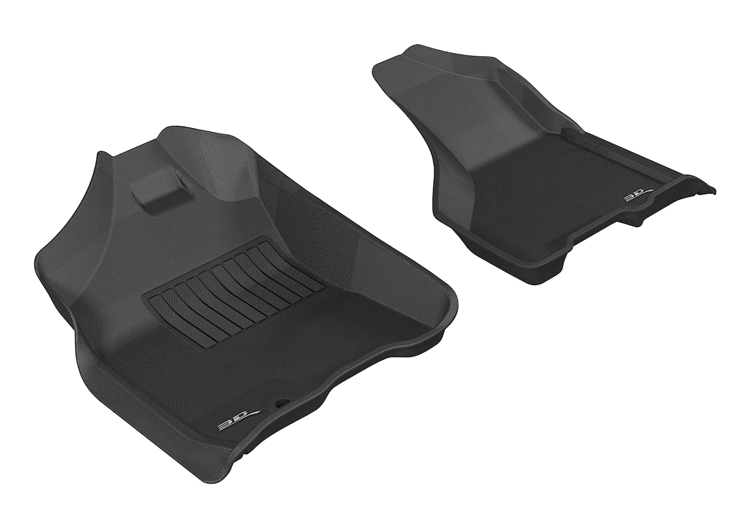 3D MAXpider Floor Mats Dodge Ram 1500 (09-12) All-Weather Kagu Series - Front or Second Row - Image 4