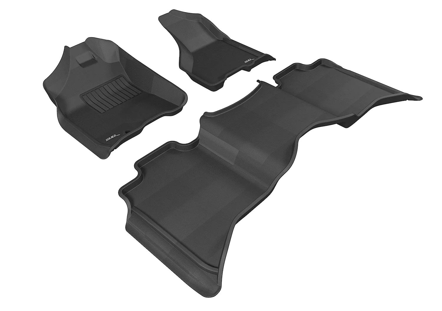 3D MAXpider Floor Mats Dodge Ram 1500 (09-12) All-Weather Kagu Series - Front or Second Row - Image 6
