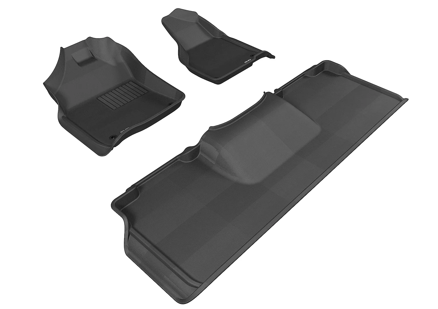 3D MAXpider Floor Mats Dodge Ram 2500 / 3500 (10-18) All-Weather Kagu Series - Front or Second Row - Image 4