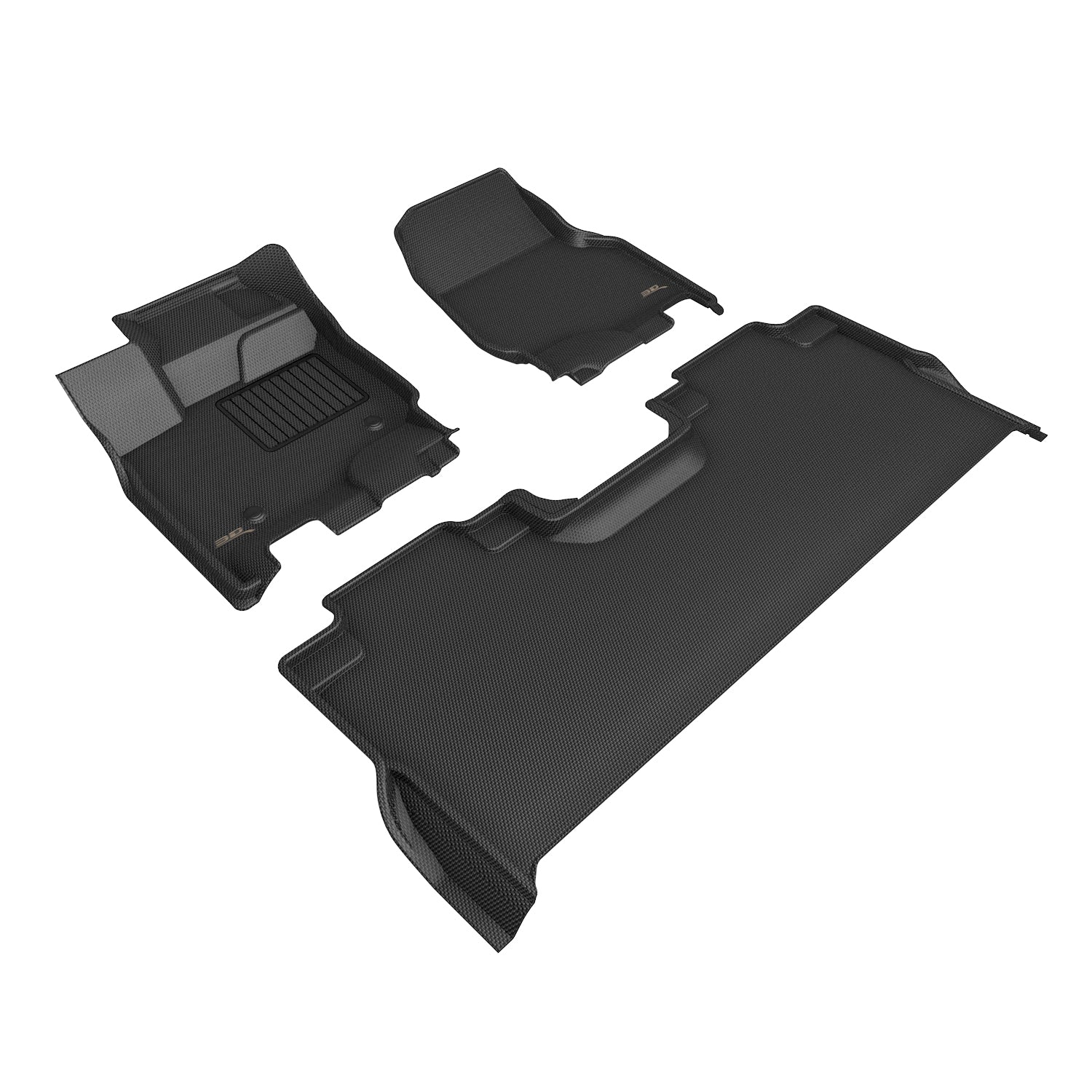 3D MAXpider Floor Mats Ford F150 Super Cab / Crew (15-24) All-Weather Kagu Series - Front or Second Row - Image 4