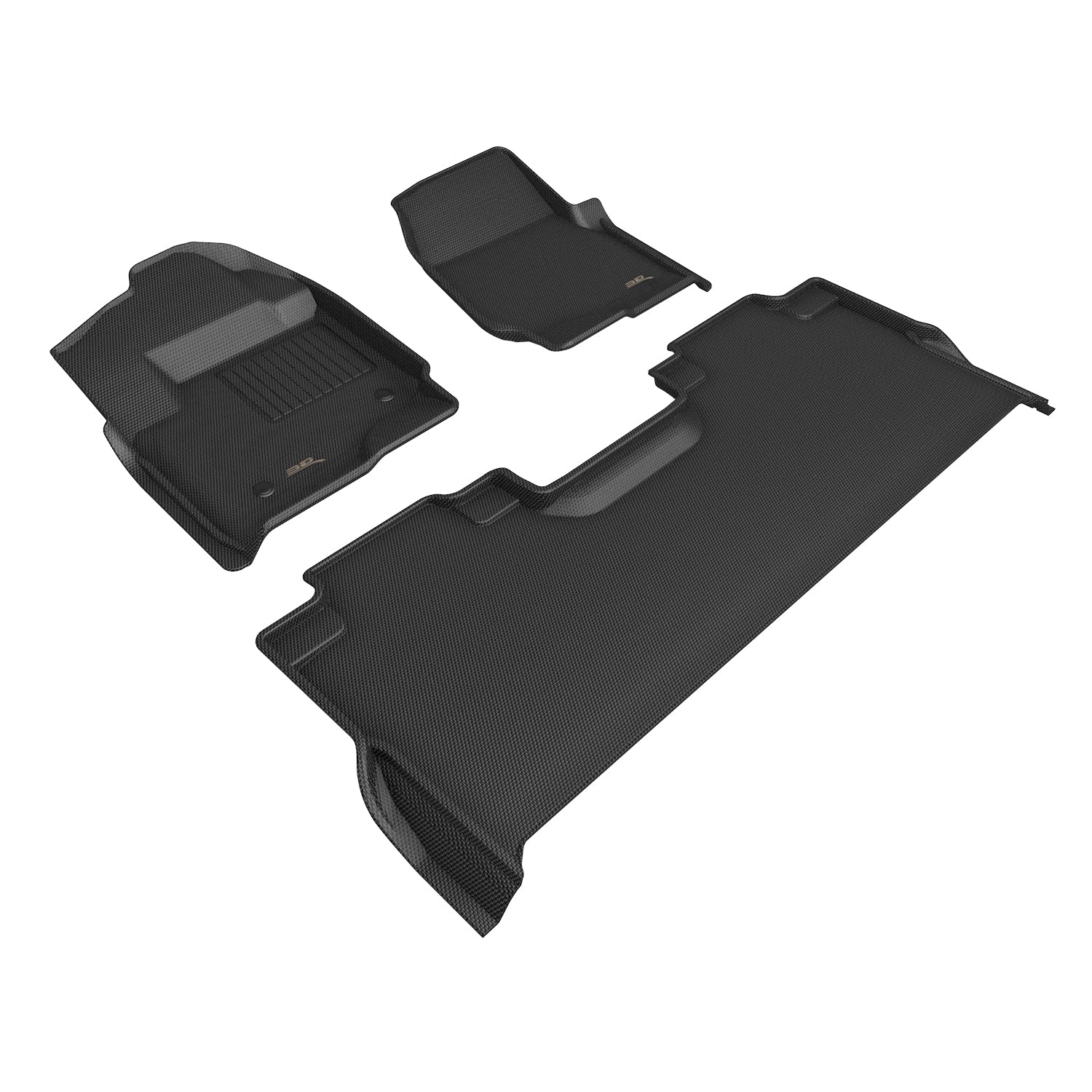 3D MAXpider Floor Mats Ford F150 Super Cab / Crew (15-24) All-Weather Kagu Series - Front or Second Row - Image 9