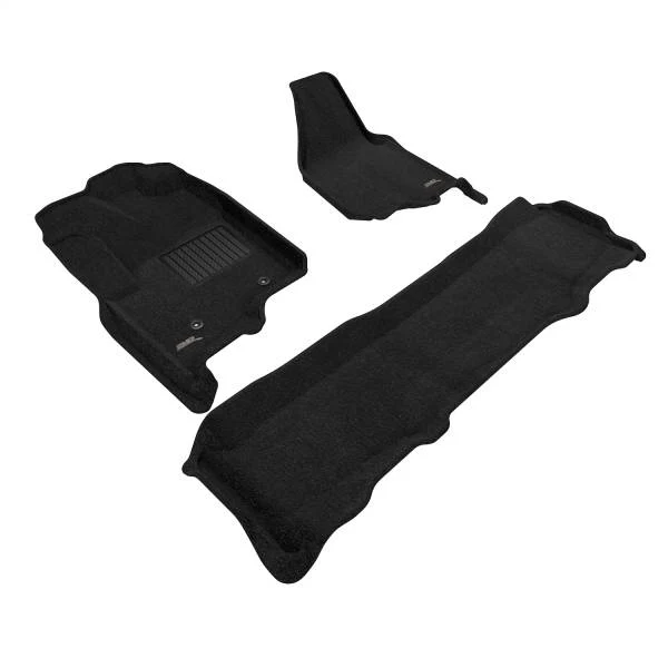 3D MAXpider Floor Mats Ford F250 / F350 / F450 Crew Cab (12-16) All-Weather Elegant Series - Complete Set - Image 2