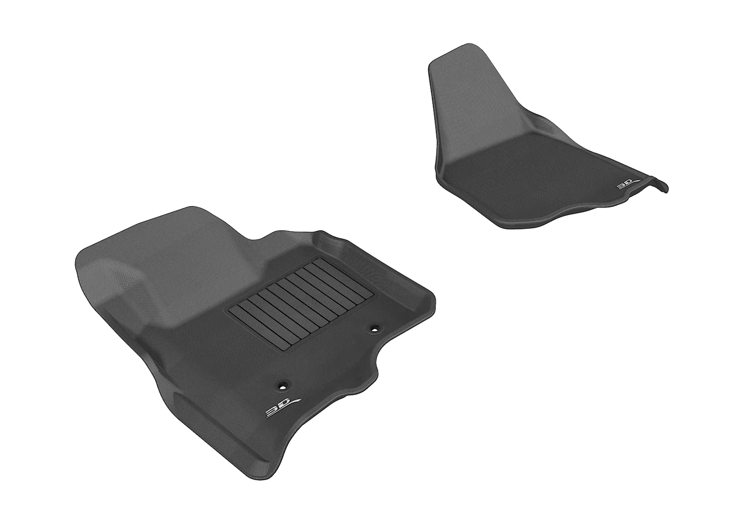 3D MAXpider Floor Mats Ford F250 / F350 / F450 Super Duty (11-12) All-Weather Kagu Series - Front or Second Row - Image 2