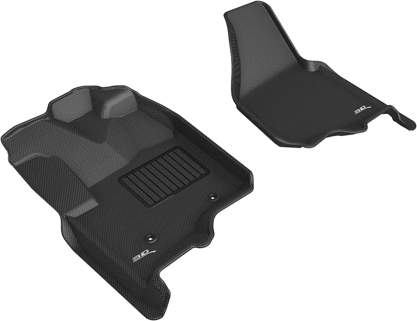 3D MAXpider Floor Mats Ford F250 / F350 / F450 Super Duty (12-16) All-Weather Kagu Series - Front or Second Row - Image 9