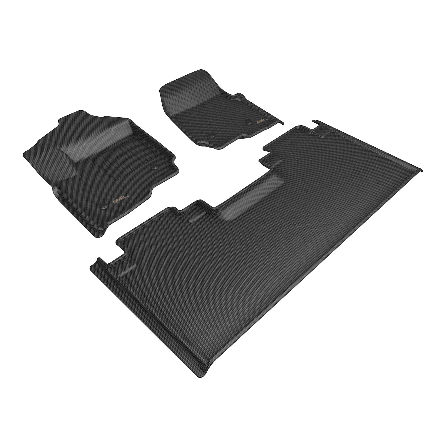3D MAXpider Floor Mats Ford F250 / F350 / F450 Super Duty (17-24) All-Weather Kagu Series - Front or Second Row - Image 18