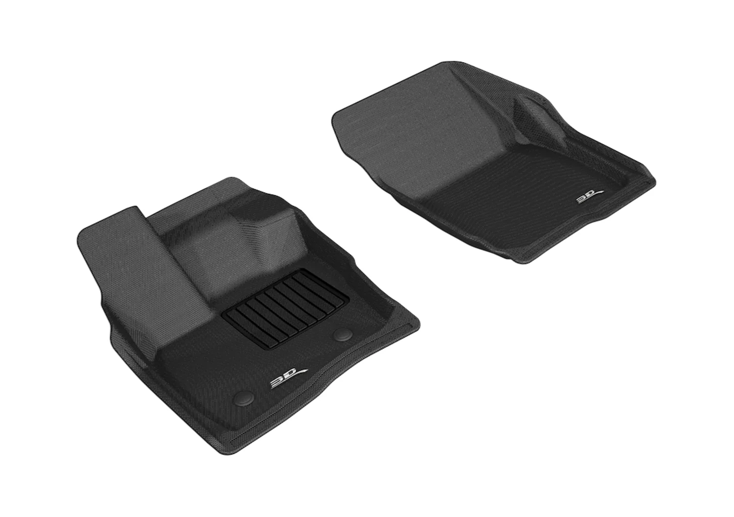 3D MAXpider Floor Mats Ford Fusion (17-20) All-Weather Kagu Series - Front or Second Row - Image 2