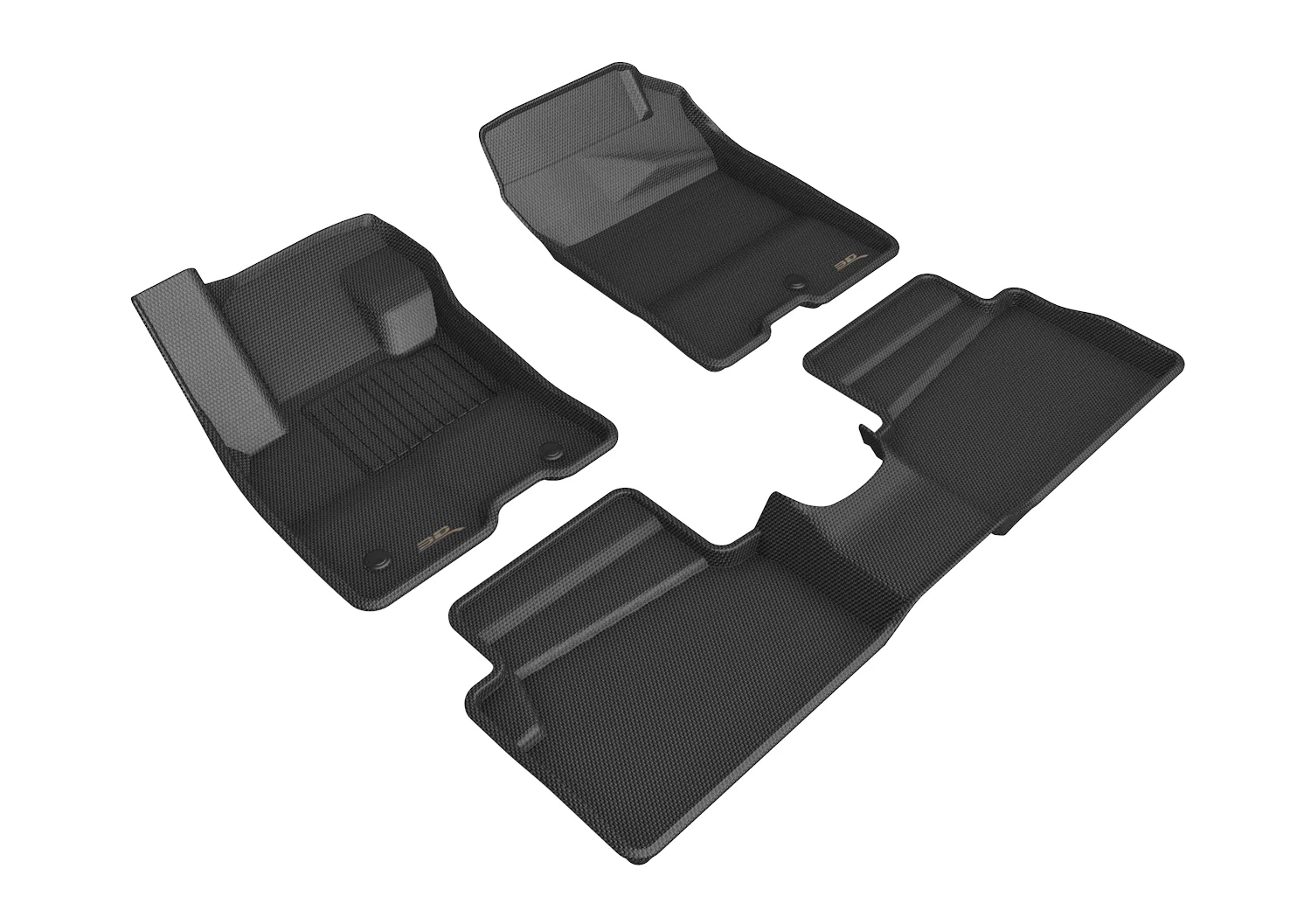 3D MAXpider Floor Mats Ford Maverick Gas / Hybrid (22-24) All-Weather Kagu Series - Front or Second Row - Image 4