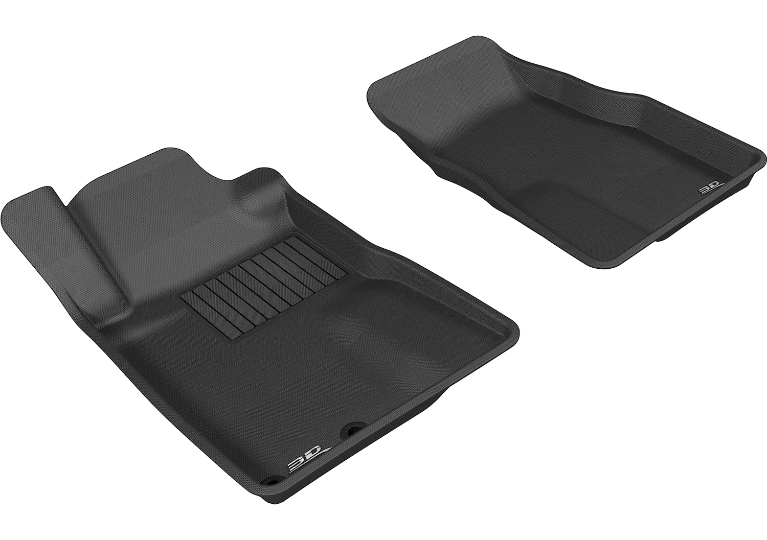 3D MAXpider Floor Mats Ford Mustang S197 (05-09) All-Weather Kagu Series - Front or Second Row - Image 2