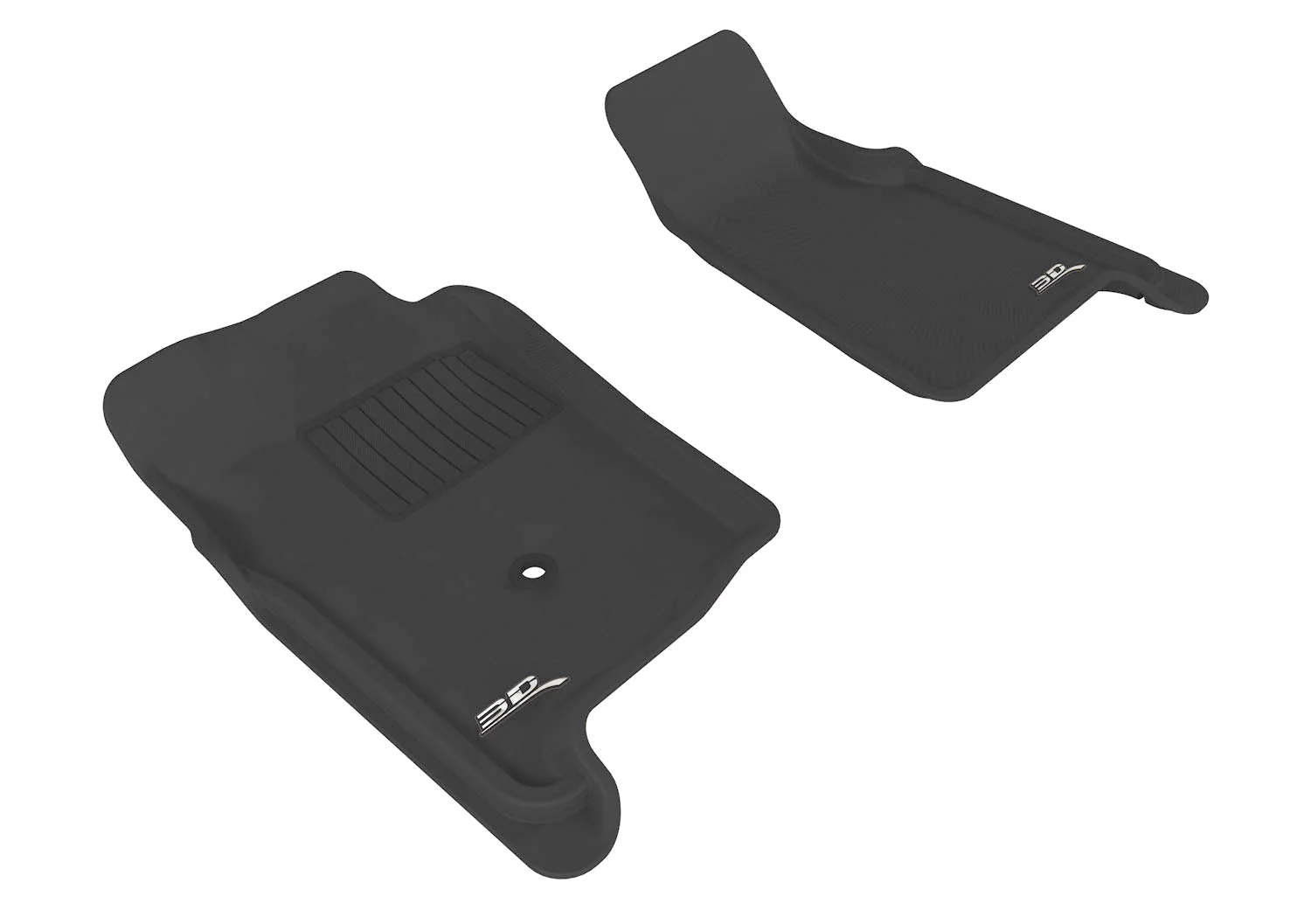 3D MAXpider Floor Mats Ford Ranger (2004-2011) All-Weather Kagu Series - 2nd Row Only