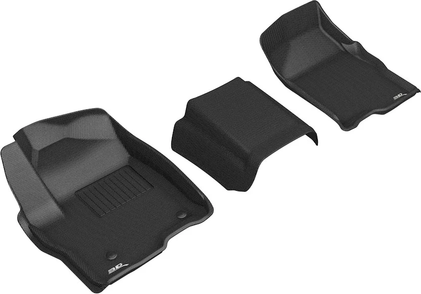3D MAXpider Floor Mats GMC Sierra (19-24) All-Weather Kagu Series - Front or Second Row - Image 11