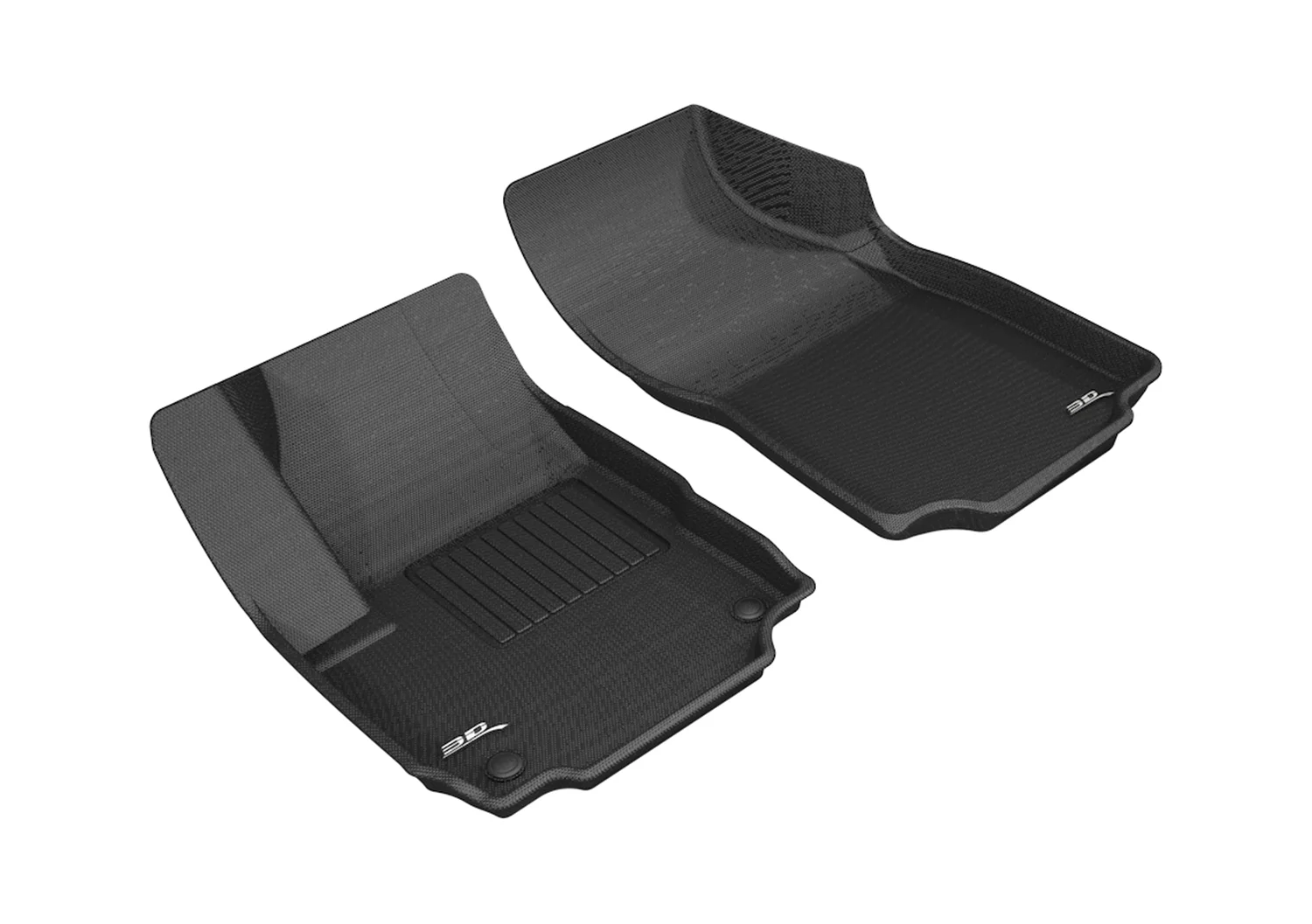 3D MAXpider Floor Mats GMC Terrain (2018-2024) All-Weather Kagu Series - Front or Second Row - Image 2