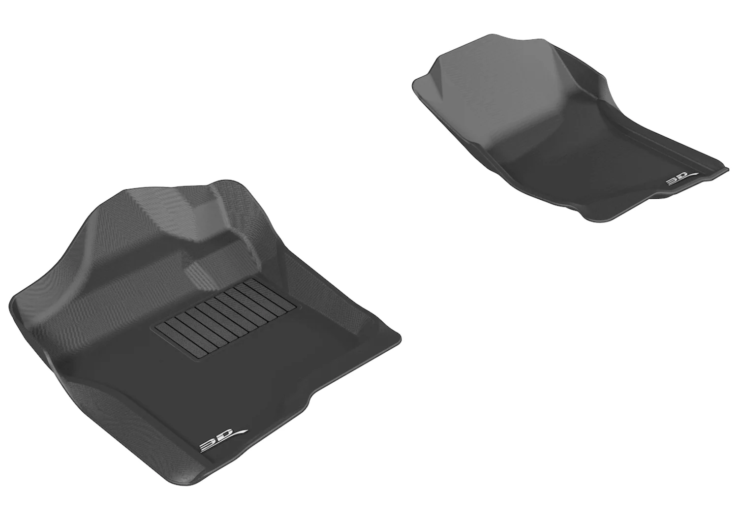 3D MAXpider Floor Mats GMC Yukon / Yukon XL (07-15) All-Weather Kagu Series - Front / Second / Third Row