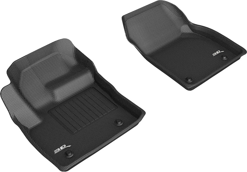 3D MAXpider Floor Mats Jaguar E-Pace (18-24) All-Weather Kagu Series - Front or Second Row - Image 2