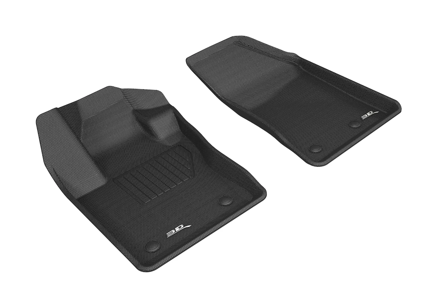 3D MAXpider Floor Mats Jeep Compass (17-24) All-Weather Kagu Series - Front or Second Row - Image 2