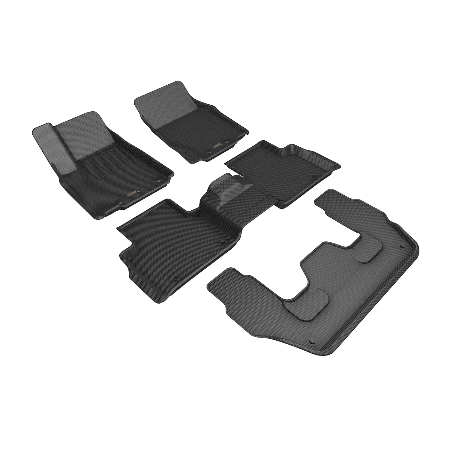 3D MAXpider Floor Mats Jeep Grand Cherokee 6 / 7 Seater (22-24) All-Weather Kagu Series - Front or Second Row - Image 5