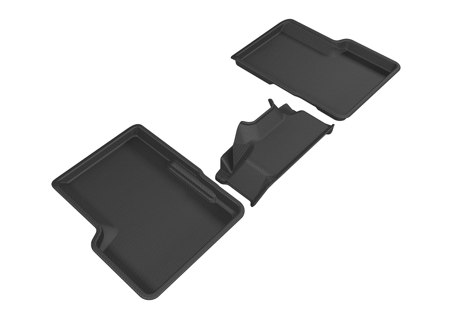 3D MAXpider Floor Mats Jeep Renegade (15-23) All-Weather Kagu Series - Front or Second Row - Image 3
