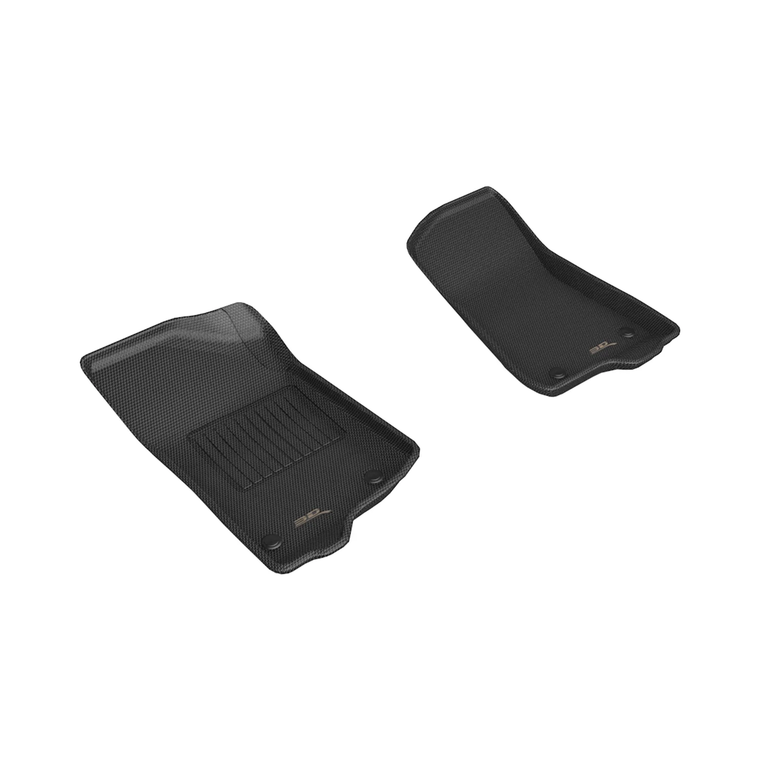 3D MAXpider Floor Mats Jeep Wrangler JL (18-24) All-Weather Kagu Series - Front or Second Row - Image 2
