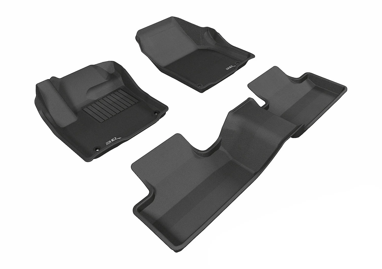 3D MAXpider Floor Mats Land Rover Range Rover Evoque (12-13) All-Weather Kagu Series - Front or Second Row