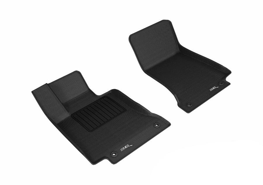 3D MAXpider Floor Mats Mercedes C-Class Coupe (17-24) All-Weather Kagu Series - Front Only