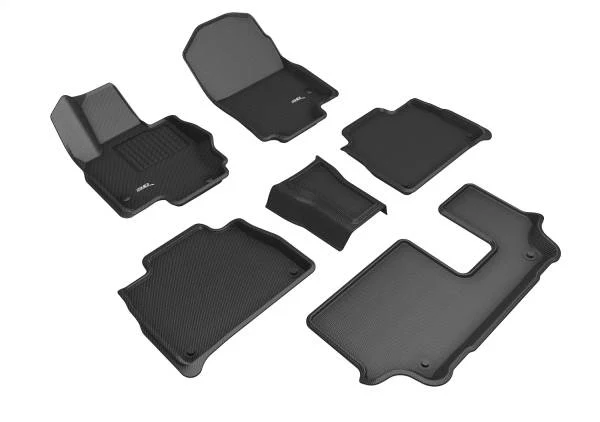 3D MAXpider Floor Mats Mercedes GLE-Class SUV W167 (20-24) All-Weather Elegant Series - Complete Set - Image 2