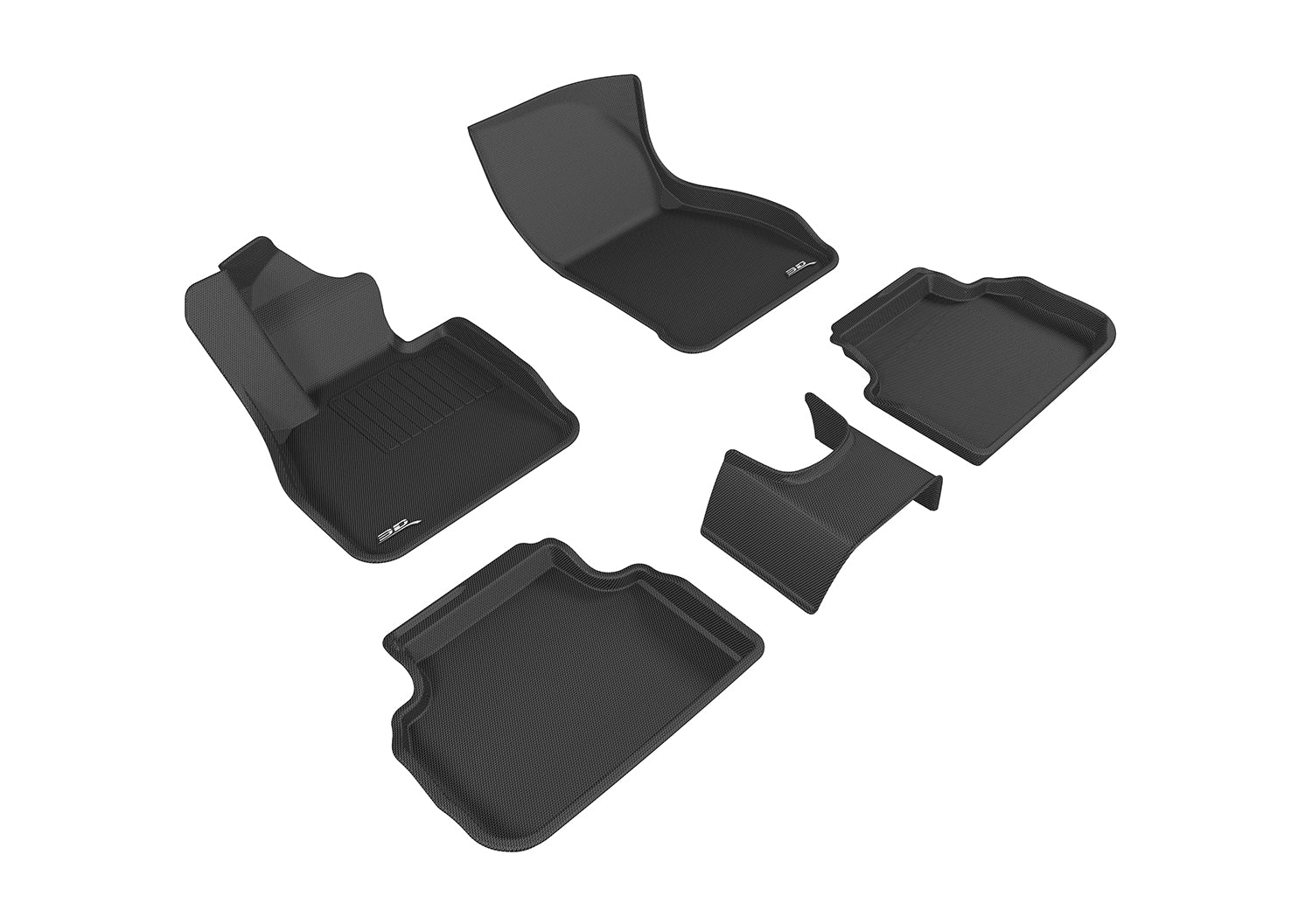 3D MAXpider Floor Mats Mini Cooper Clubman / S / JCW F54 (16-24) All-Weather Kagu Series - Front or Second Row