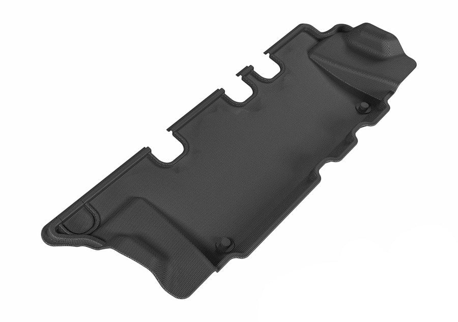 3D MAXpider Floor Mats Nissan Armada (19-24) All-Weather Kagu Series Black - Front / Second / Third Row - Image 5