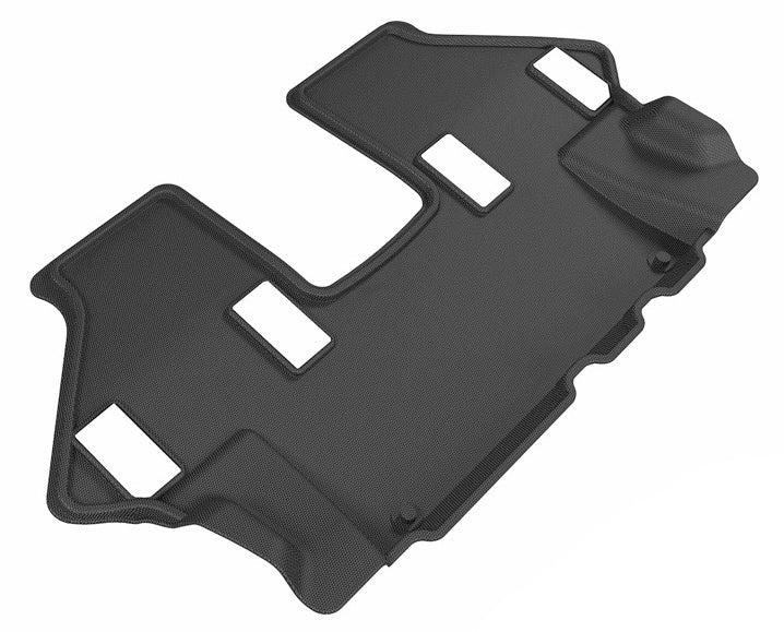 3D MAXpider Floor Mats Nissan Armada (19-24) All-Weather Kagu Series Black - Front / Second / Third Row - Image 6