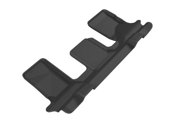 3D MAXpider Floor Mats Nissan Rogue (14-20) All-Weather Kagu Series Black - Front / Second / Third Row - Image 5