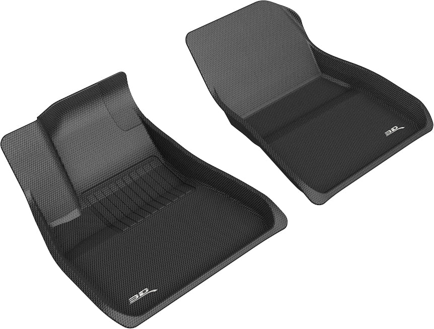 3D MAXpider Floor Mats Tesla Model 3 (20-24) All-Weather Kagu Series - Front or Second Row - Image 2