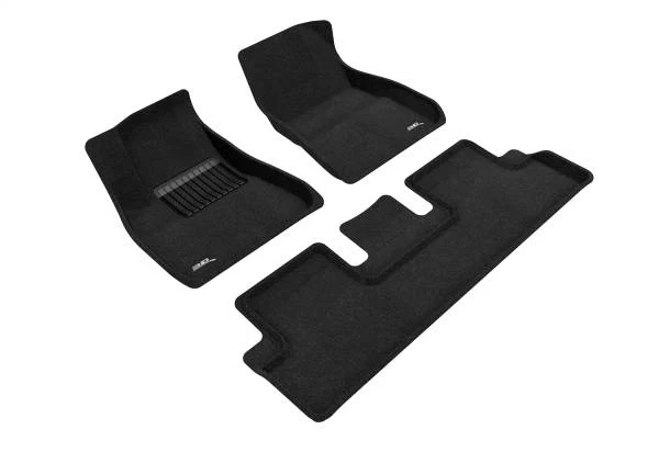 3D MAXpider Floor Mats Tesla Model 3 (2018-2019) All-Weather Elegant Series - Complete Set