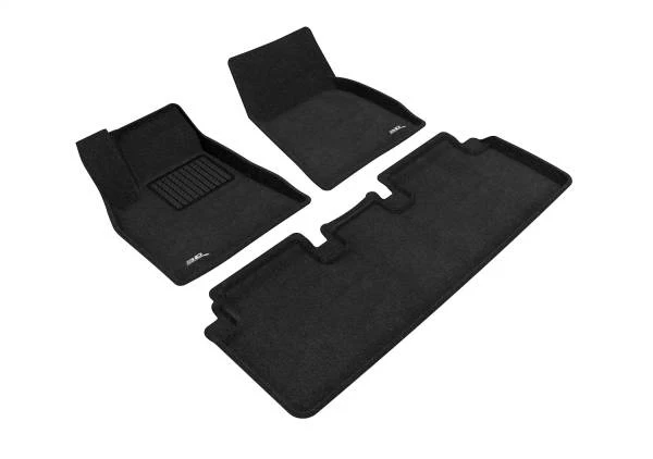 3D MAXpider Floor Mats Tesla Model S (2012-2014) All-Weather Elegant Series - Complete Set