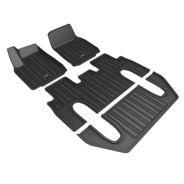 3D MAXpider Floor Mats Tesla Model X (2022-2024) All-Weather Elitect Series - Complete Set - Image 2
